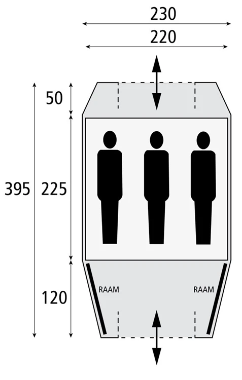 Safarica Kenia 230 Tc Bijzettent 2 Safarica Kenia 230 Tc Bijzettent - Afbeelding 2