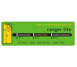 Lowland Ranger Lite Red Slaapzak -Vango Winkel 3244816 8718627781937 5