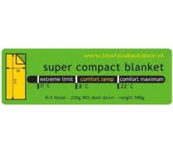 Lowland Super Compact Blanket -Vango Winkel 3244864 8718627782682 3