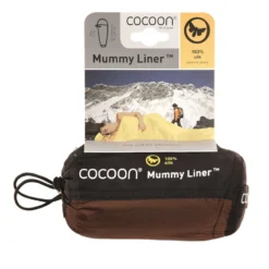 Cocoon Mummy Liner 100% Silk Lakenzak