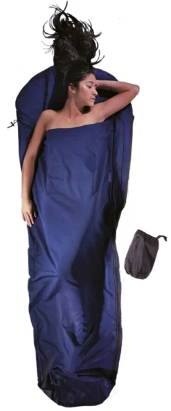 Cocoon Microcfleece Mummyliner, Dark Petrol, Left Lakenzak -Vango Winkel 3639183 799696105068 2