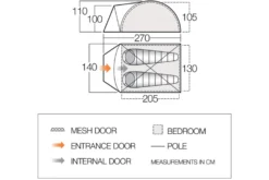 Vango Tay 200 Trekkerstent -Vango Winkel 4072734 5023519207888 1