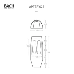 Bach Apteryx 2 Trekkerstent -Vango Winkel 5626813 7615523298686 2