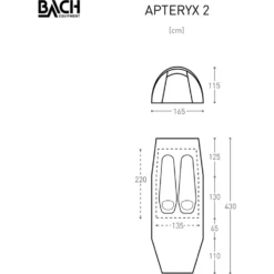 Bach Apteryx 2 Trekkerstent -Vango Winkel 5626814 7615523298686 3