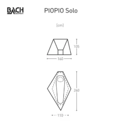 Bach Piopio Solo Trekkerstent -Vango Winkel 5626830 7615523298723 2