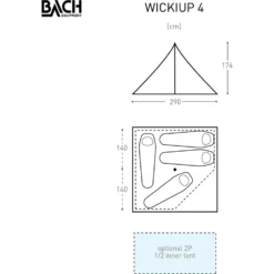 Bach Wickiup 4 Tipitent -Vango Winkel 5626846 7615523298761 4