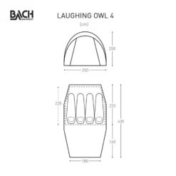 Bach Laughing Owl 4 Familietent -Vango Winkel 5626861 7615523298839 2