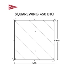 Spatz Tarp Squarewing 450 Btc Tarp -Vango Winkel 5626883 7615523298969 4