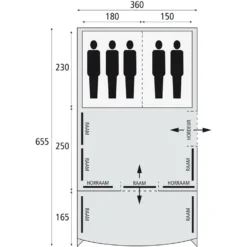 Safarica Indian Hills 360 Air Familietent -Vango Winkel 5626915 8717437042399 2