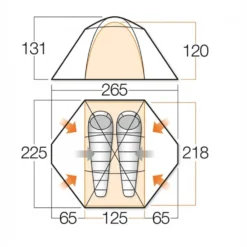 Vango Mistral 200 Trekkerstent Showmodel -Vango Winkel 5670827 1000000081749 2