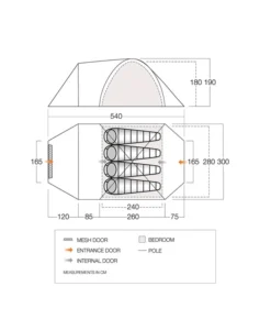 Vango Mokala Tc 450 Familietent -Vango Winkel 7315309 5023519218396 2