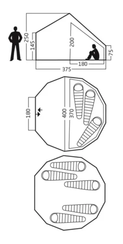 Nordisk Asgard 12.6 Familietent -Vango Winkel 7455273 5703384028718 4