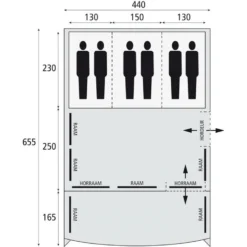 Safarica Indian Hills 440 Air Familietent -Vango Winkel 7571533 8717437049622 5