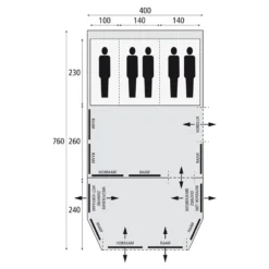 Bardani Royal Prestige Alu 400 Rsc Familietent -Vango Winkel 7744105 8717437041569 10